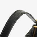 Gucci Black Leather Medium Jockey Hobo Bag