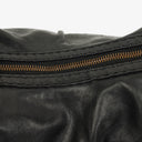 Gucci Black Leather Medium Jockey Hobo Bag