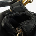 Gucci Black Leather Medium Jockey Hobo Bag