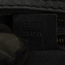 Gucci Black Leather Medium Jockey Hobo Bag