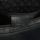 Gucci Black Leather Shoulder Bag