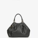 Gucci Black Leather Sukey Shoulder Hobo Bag