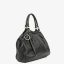 Gucci Black Leather Sukey Shoulder Hobo Bag