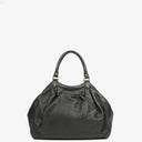 Gucci Black Leather Sukey Shoulder Hobo Bag