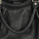 Gucci Black Leather Sukey Shoulder Hobo Bag