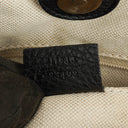 Gucci Black Leather Sukey Shoulder Hobo Bag