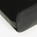 Gucci Black Suede And Leather Shoulder Hobo Bag
