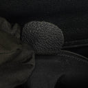 Gucci Black Vintage Suede And Leather Diana Bamboo Tote
