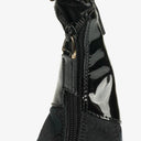 Gucci Black/Navy GG Canvas Braided Handle Ring Hobo Bag