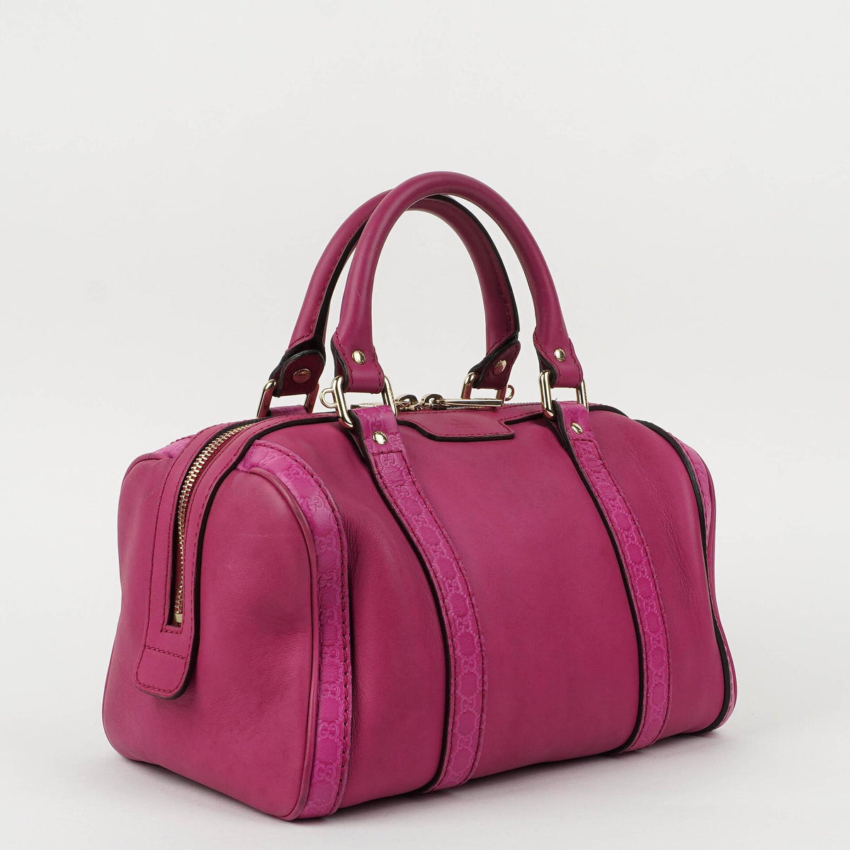 Gucci Pink Microguccissima Small Joy Boston Bag