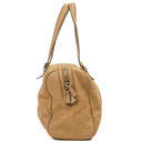 Gucci Britt Beige Guccissima Leather Boston Bag