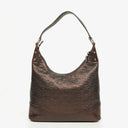 Gucci Bronze Guccissima Leather Hobo Bag