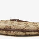 Gucci Brown GG Canvas Small Hobo Bag