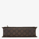 Gucci Brown GG Nylon Double Pocket Shoulder Bag