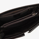 Gucci Brown GG Nylon Double Pocket Shoulder Bag
