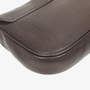 Gucci Brown Leather Dressage Crossbody Bag