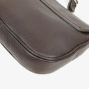 Gucci Brown Leather Dressage Crossbody Bag