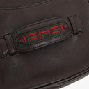 Gucci Brown Leather Dressage Crossbody Bag