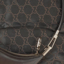Gucci Brown Leather Shoulder Hobo Bag
