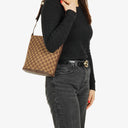 Gucci Brown Monogram GG Canvas Tote Bag