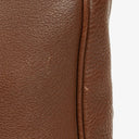 Gucci Brown Pebbled Calfskin Medium Bamboo Shopper Tote Bag