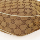 Gucci Charmy Beige GG Canvas Hobo Bag