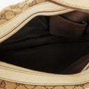Gucci Charmy Beige GG Canvas Hobo Bag