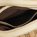 Gucci Charmy Beige GG Canvas Hobo Bag