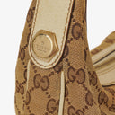 Gucci Charmy Beige GG Canvas Hobo Bag
