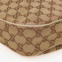 Gucci Charmy Beige GG Canvas Hobo Bag