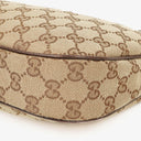 Gucci Charmy Beige GG Canvas Hobo Bag