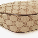 Gucci Charmy Beige GG Canvas Hobo Bag
