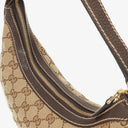 Gucci Charmy Beige GG Canvas Hobo Bag