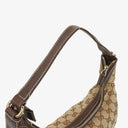 Gucci Charmy Beige GG Canvas Hobo Bag