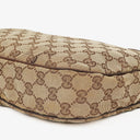 Gucci Charmy Beige GG Canvas Hobo Bag
