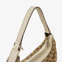 Gucci Charmy Beige GG Canvas Hobo Bag