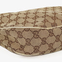 Gucci Charmy Beige GG Canvas Hobo Bag