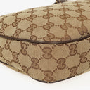 Gucci Charmy Beige GG Canvas Hobo Bag