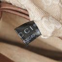 Gucci Diana Bamboo Top Handle Black Pebbled Leather Tote Bag
