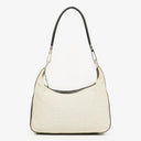 Gucci GG Bi-Colour Woven Shoulder Hobo Bag