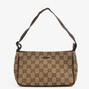 Gucci GG Brown Monogram Small Shoulder Bag