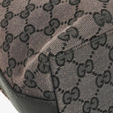 Gucci GG Canvas And Leather Shoulder Hobo Bag