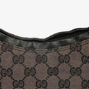 Gucci GG Canvas And Leather Shoulder Hobo Bag
