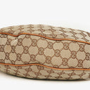Gucci GG Canvas Bamboo Ring Hobo Bag