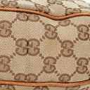 Gucci GG Canvas Bamboo Ring Hobo Bag