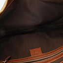 Gucci GG Canvas Bamboo Ring Hobo Bag