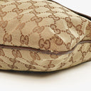 Gucci GG Canvas Double Pocket Web Messenger Bag