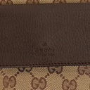 Gucci GG Canvas Double Pocket Web Messenger Bag