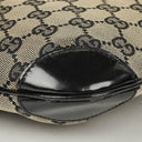 Gucci GG Canvas Handle Ring Hobo Bag