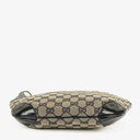 Gucci GG Canvas Handle Ring Hobo Bag